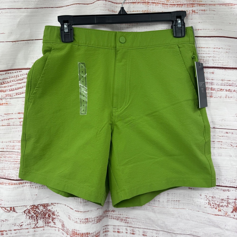 VRST Shorts‎ Mens Size Small 6 Inch Resort Seersucker Wrinkle Resistant NEW
